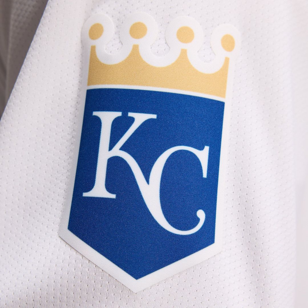 Men's Kansas City Royals White Home Jersey