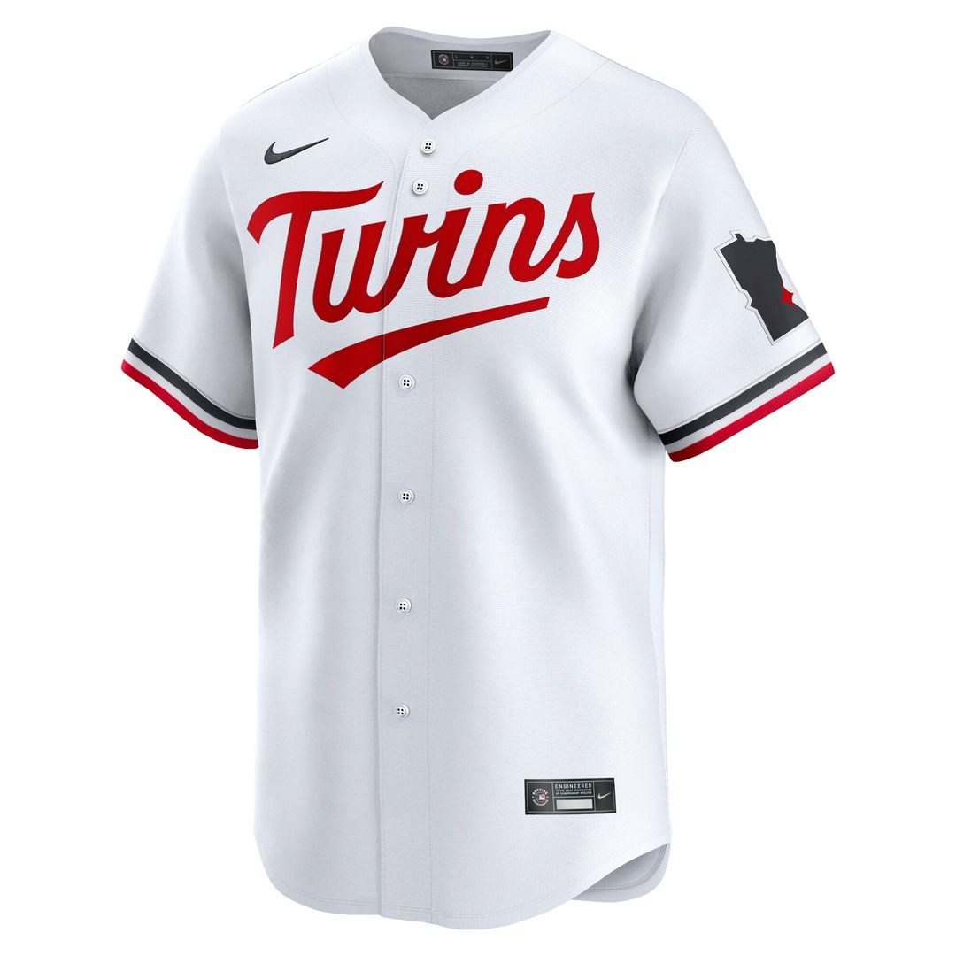 Men's Minnesota Twins White Home Jersey
