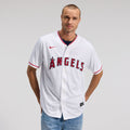 Men's Los Angeles Angels White Home Replica Team Jersey