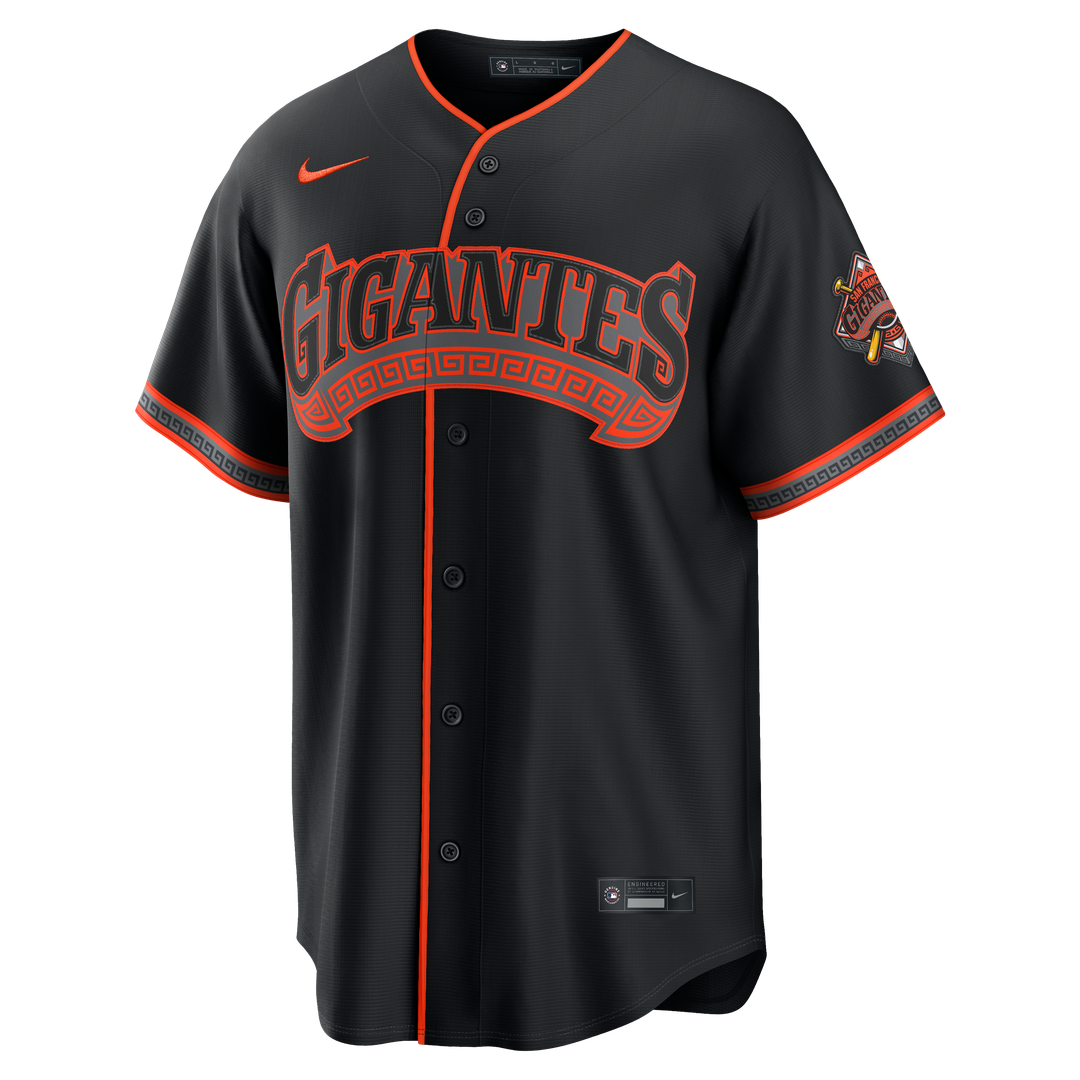 Men's San Francisco Giants Rafael Devers Black Alternate Stadium Jersey