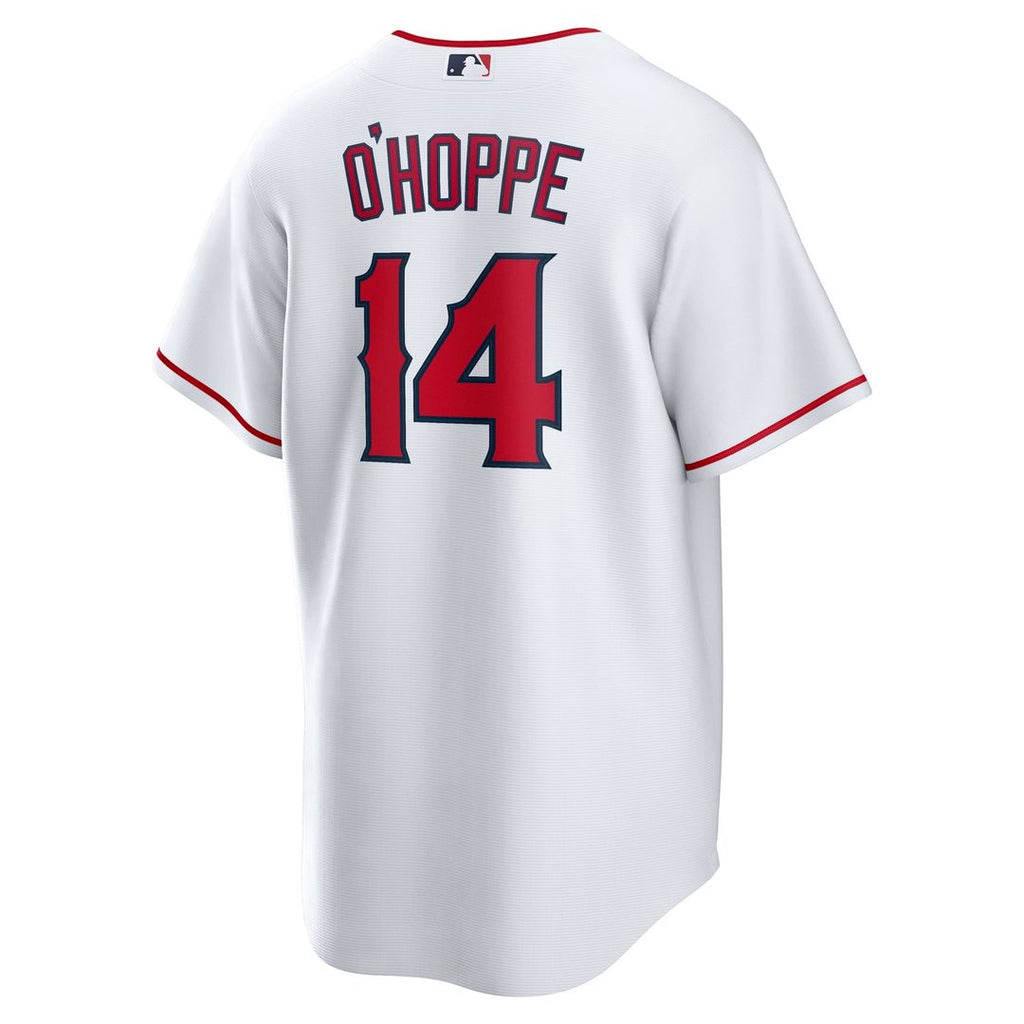 Men's Los Angeles Angels Logan O'Hoppe White Home Replica Jersey