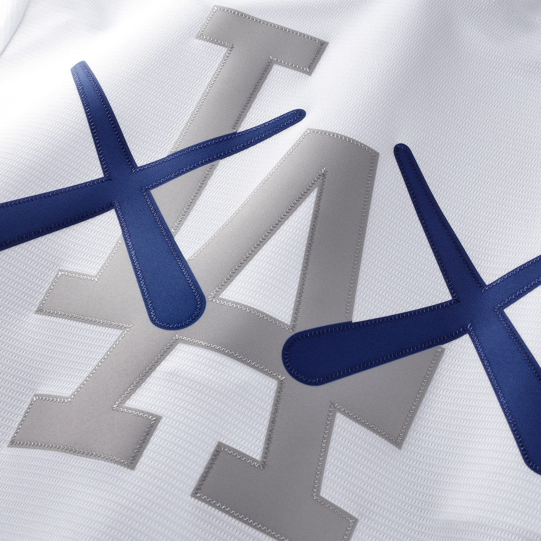 Men's Los Angeles Dodgers x KAWS White Stadium Jersey