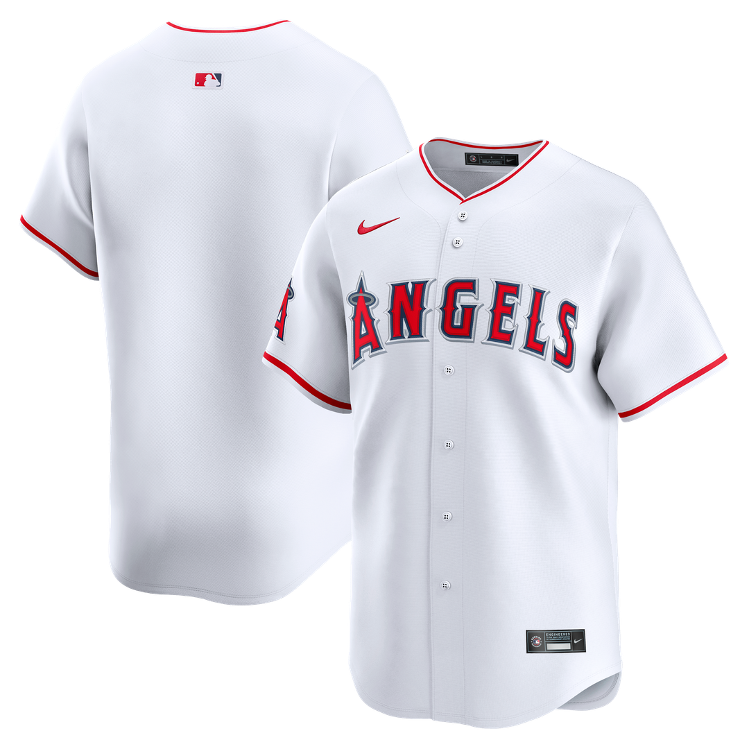 Men's Los Angeles Angels White Home Jersey