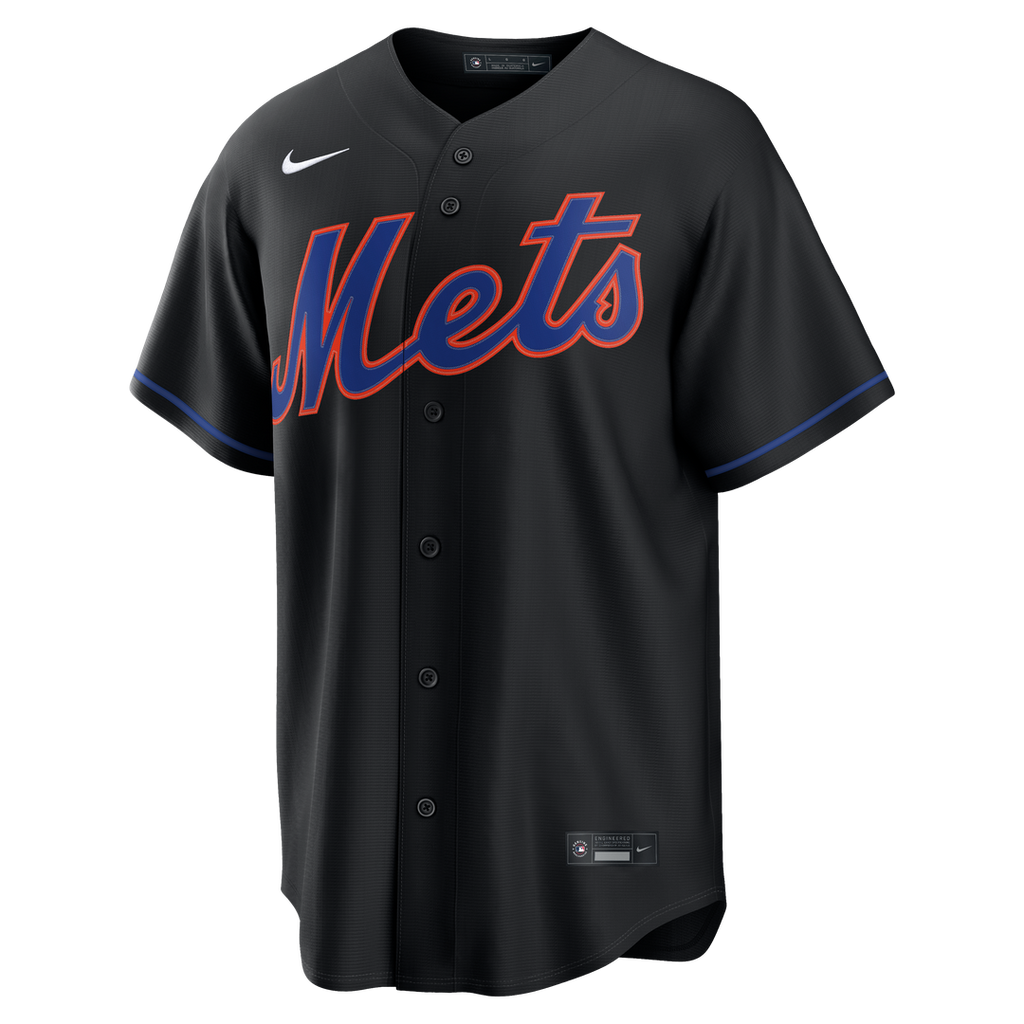 Men's New York Mets Francisco Lindor White Home Replica Jersey