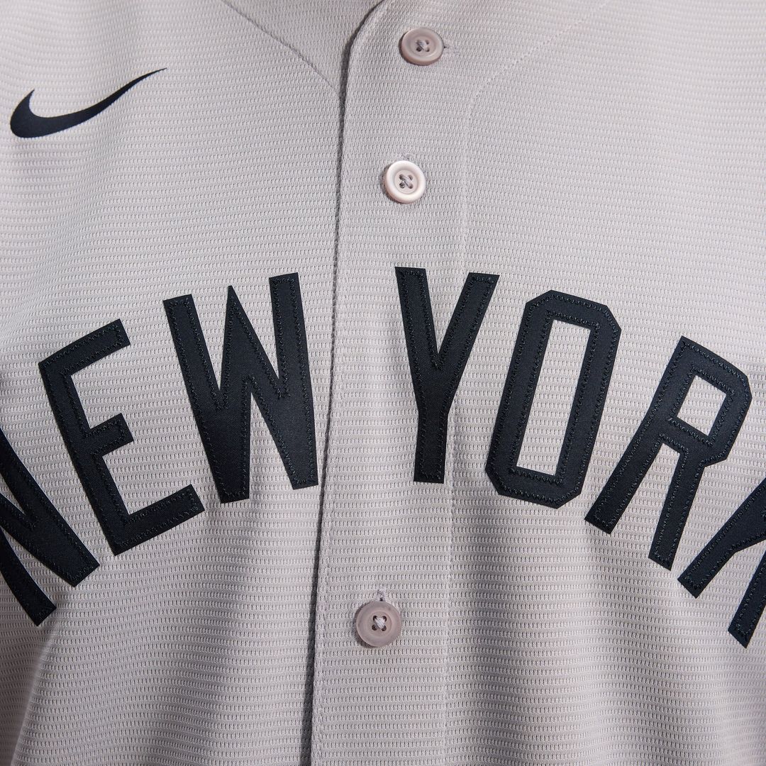 Men's New York Yankees Gerrit Cole Gray Road Replica Jersey