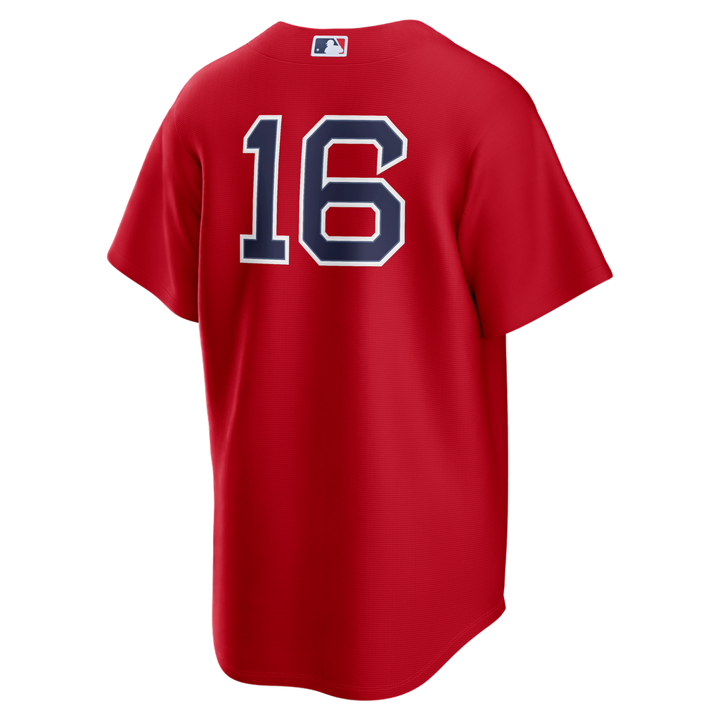 Men's Boston Red Sox Jarren Duran Red Alternate Replica Jersey