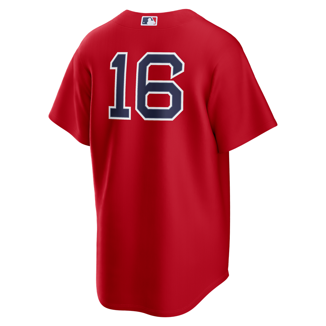 Men's Boston Red Sox Jarren Duran Red Alternate Replica Jersey