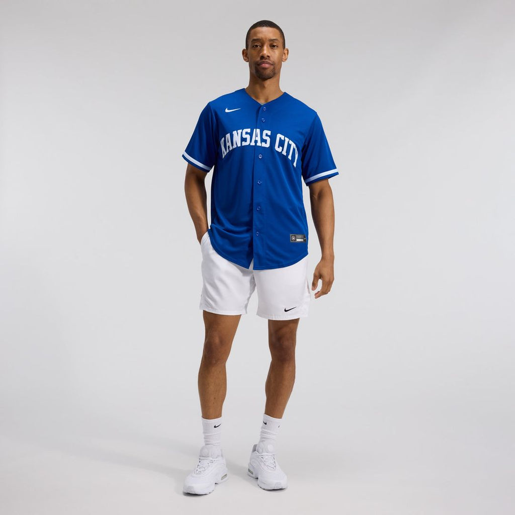 Men's Kansas City Royals Gray Road Replica Team Jersey