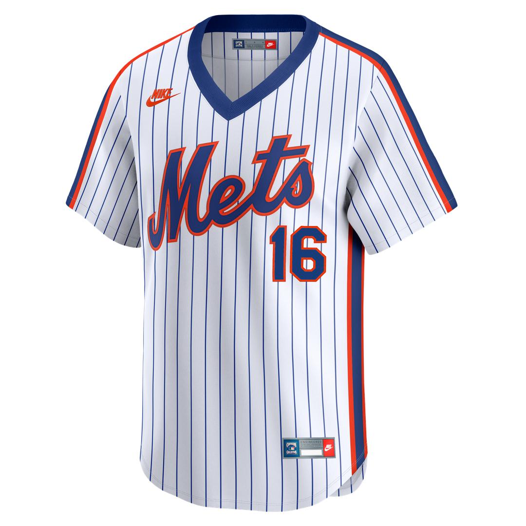 Men's New York Mets Dwight Gooden White Jersey