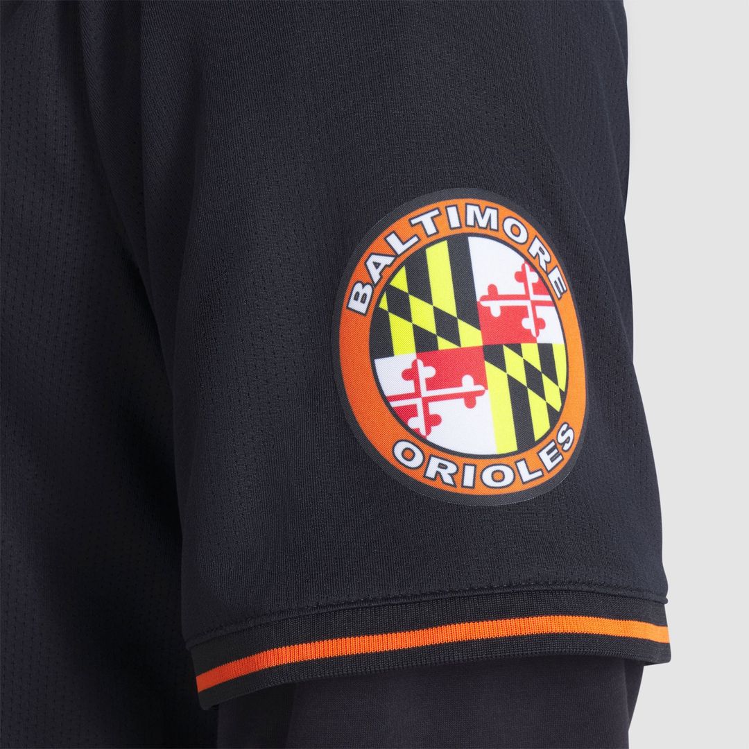 Men's Baltimore Orioles Gunnar Henderson Black Alternate Player Jersey