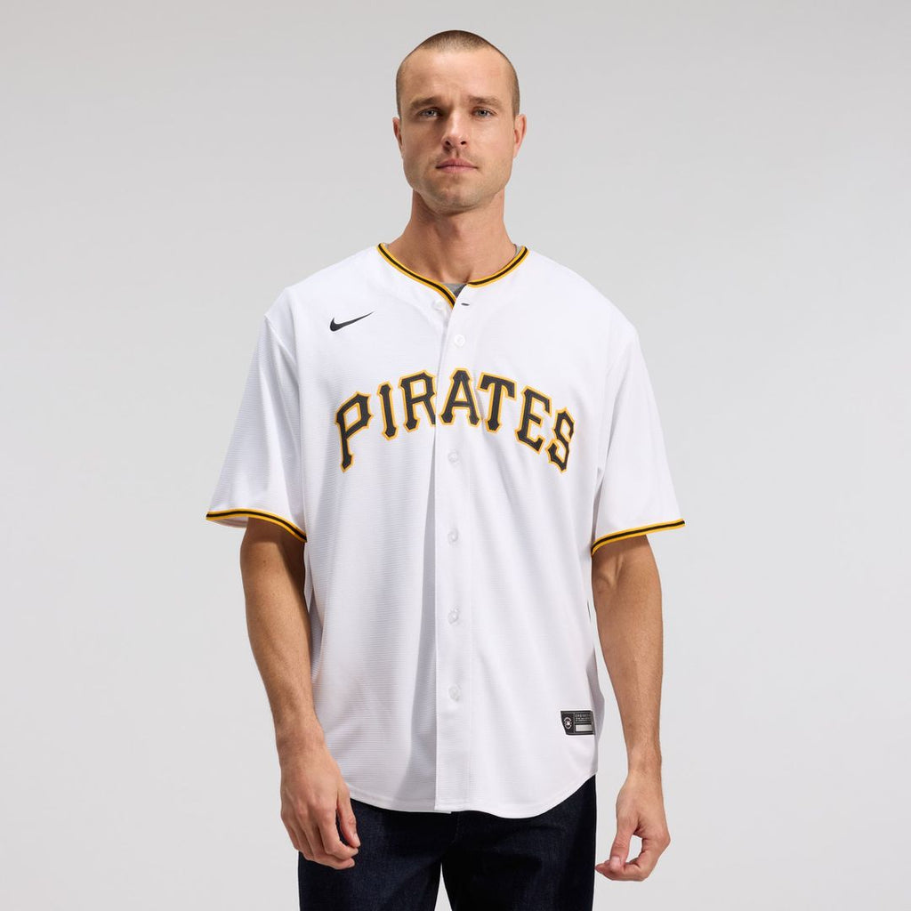 Men's Pittsburgh Pirates Paul Skenes White Home Replica Player Jersey