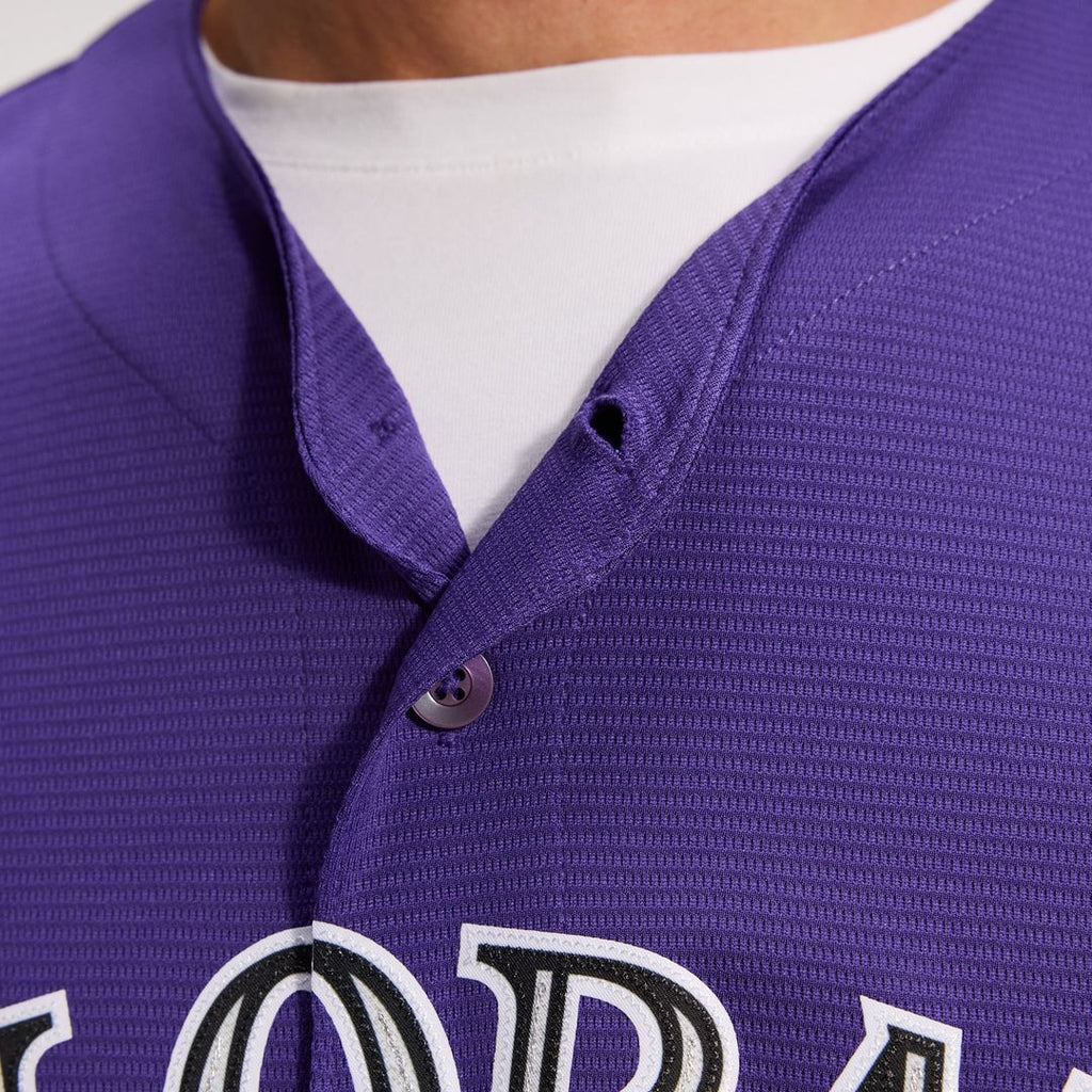Men's Colorado Rockies Purple Alternate Replica Team Jersey