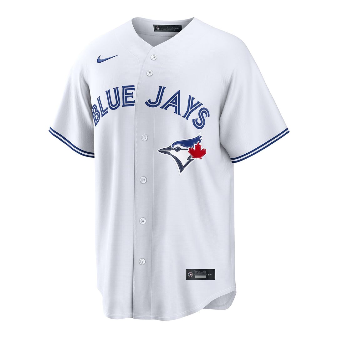 Men's Toronto Blue Jays Yimi García White Home Replica Jersey