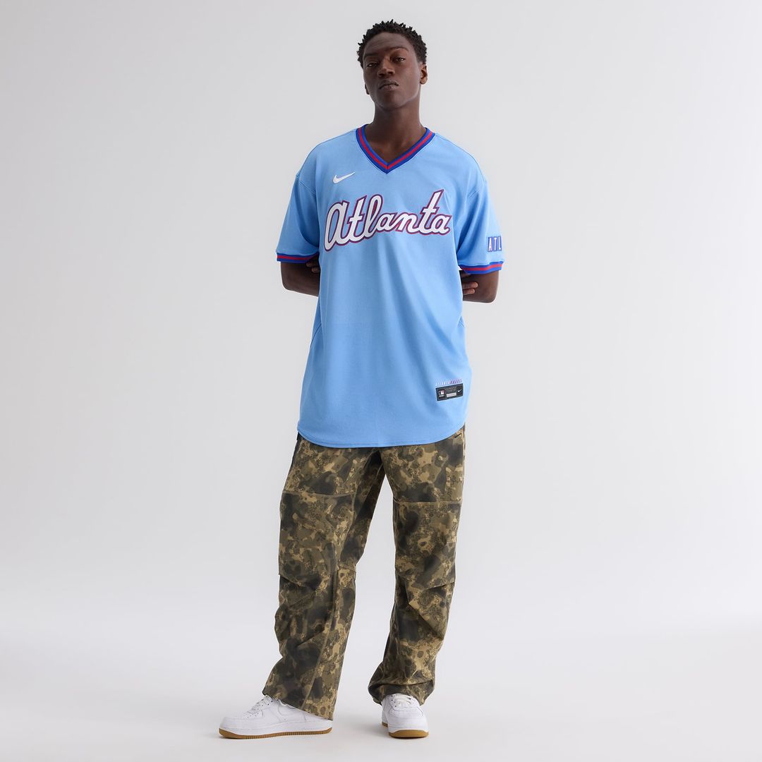 Men's Atlanta Braves Powder Blue 2026 City Connect Jersey