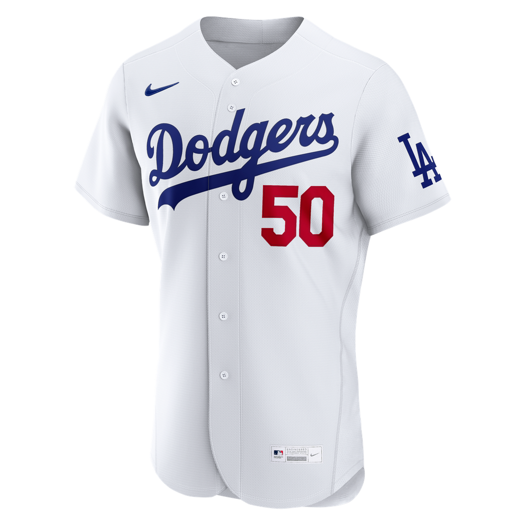 Men's Los Angeles Dodgers Mookie Betts White Home Jersey