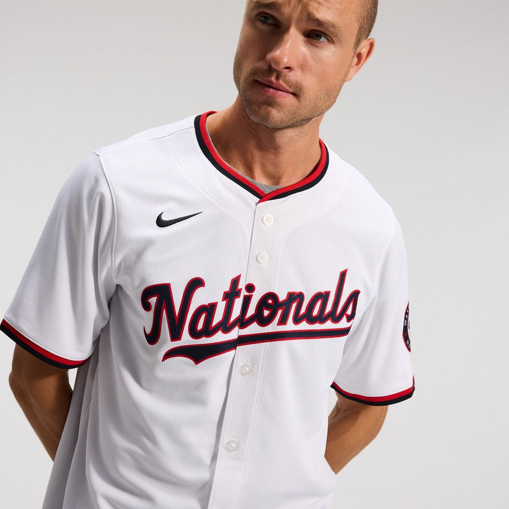 Men's Washington Nationals Dylan Crews White Home Player Jersey
