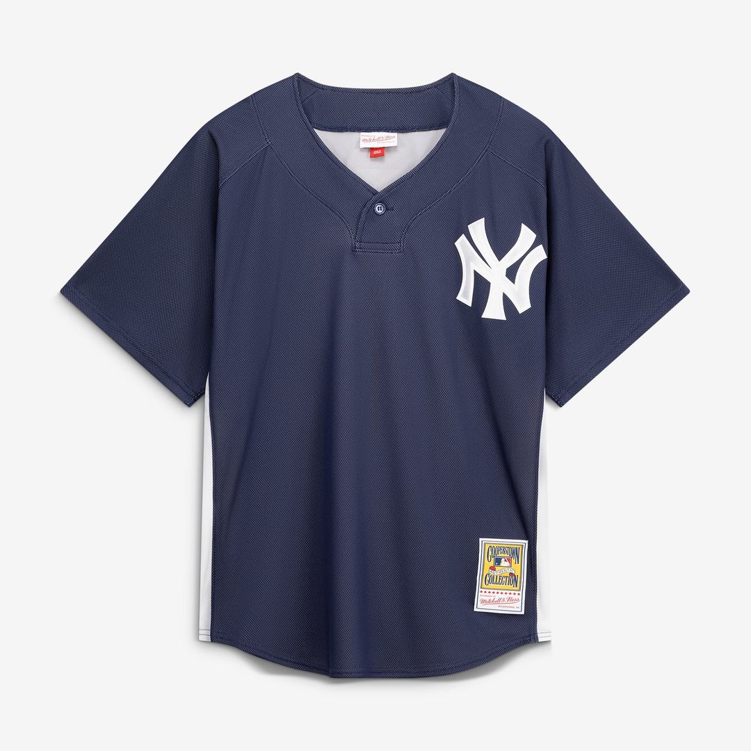 Men's New York Yankees Derek Jeter Navy Batting Practice Jersey