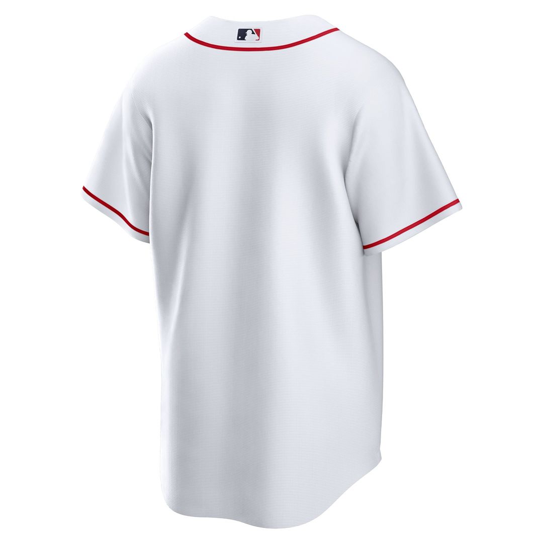 Men's Cincinnati Reds White Home Blank Replica Jersey