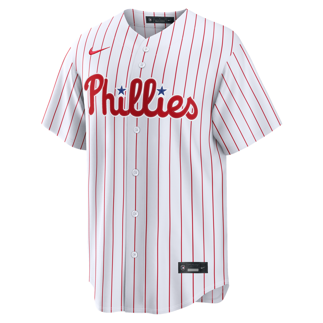 Men's Philadelphia Phillies White Home Replica Jersey