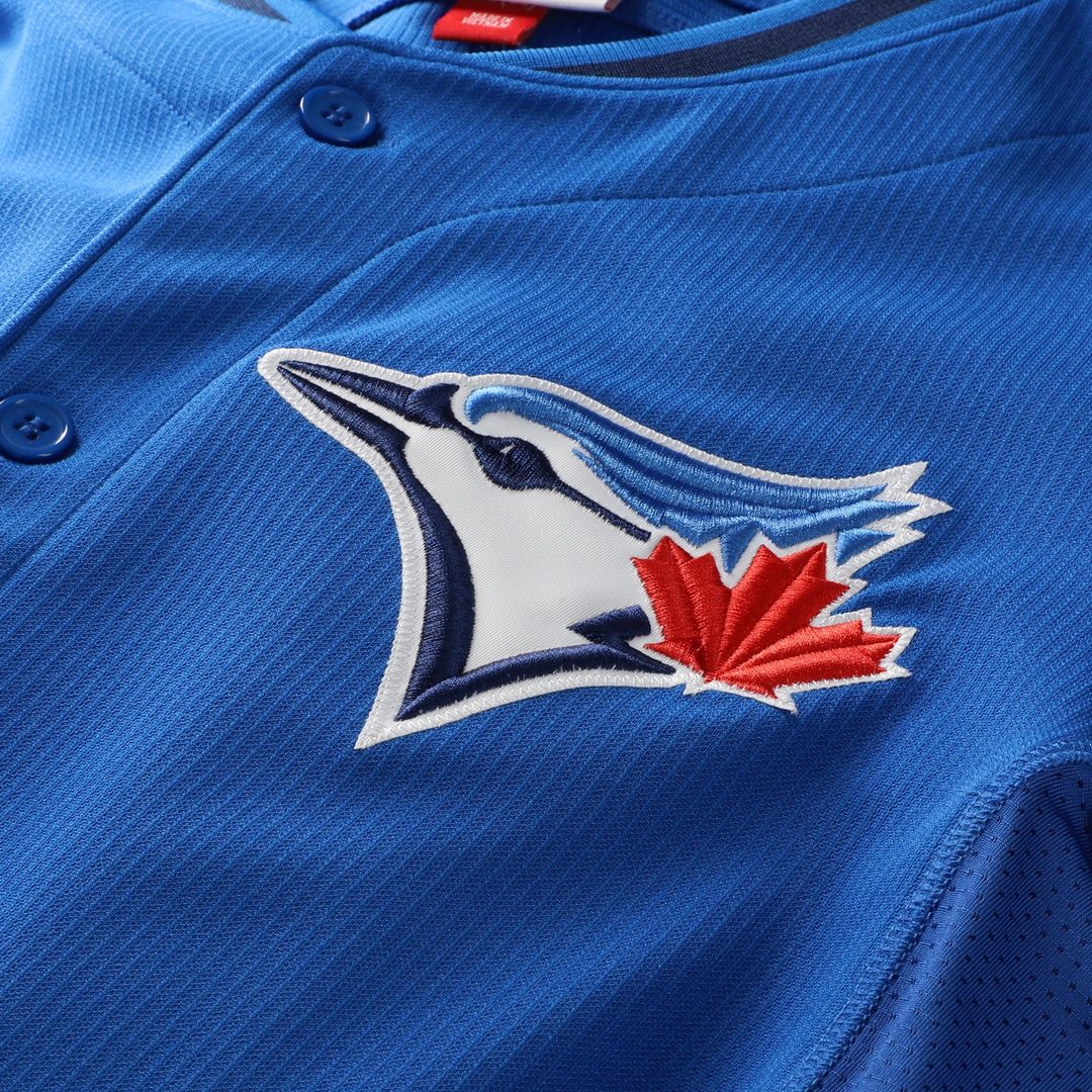 Men's Toronto Blue Jays Jose Bautista Royal Batting Practice Jersey