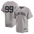 Men's New York Yankees Aaron Judge Gray Road Player Jersey