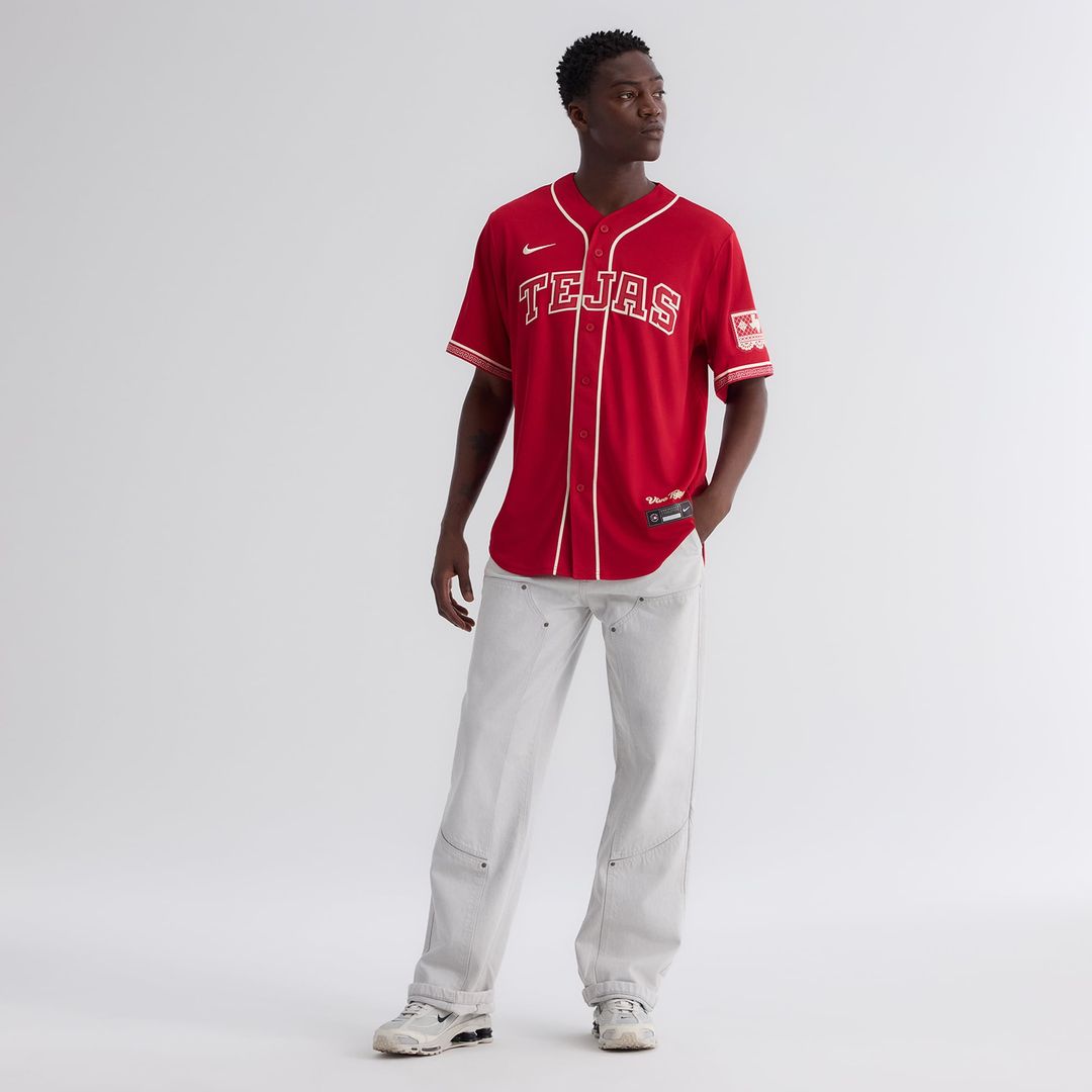 Men's Texas Rangers Red 2026 City Connect Stadium Jersey