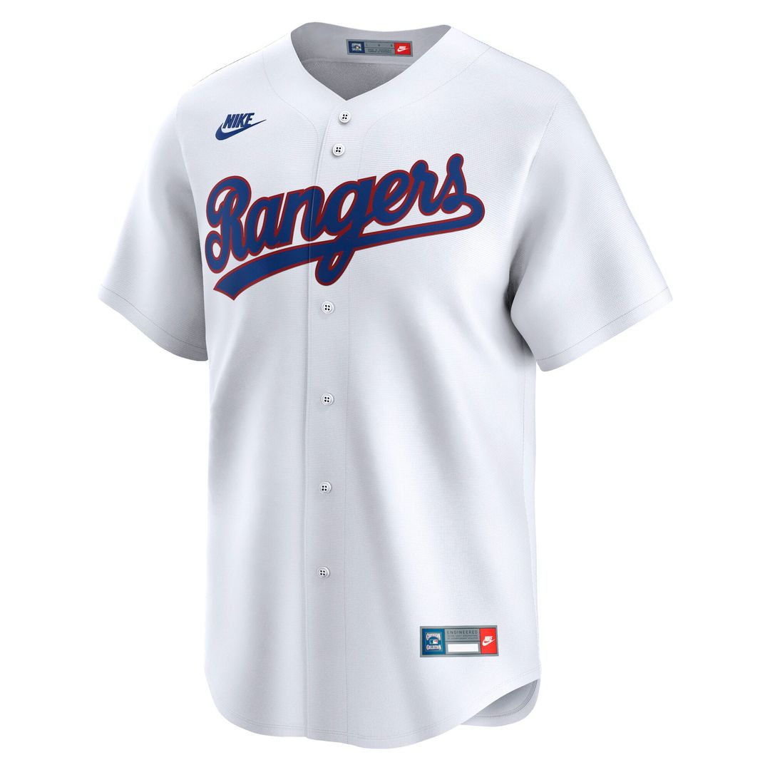Men's Texas Rangers White Jersey