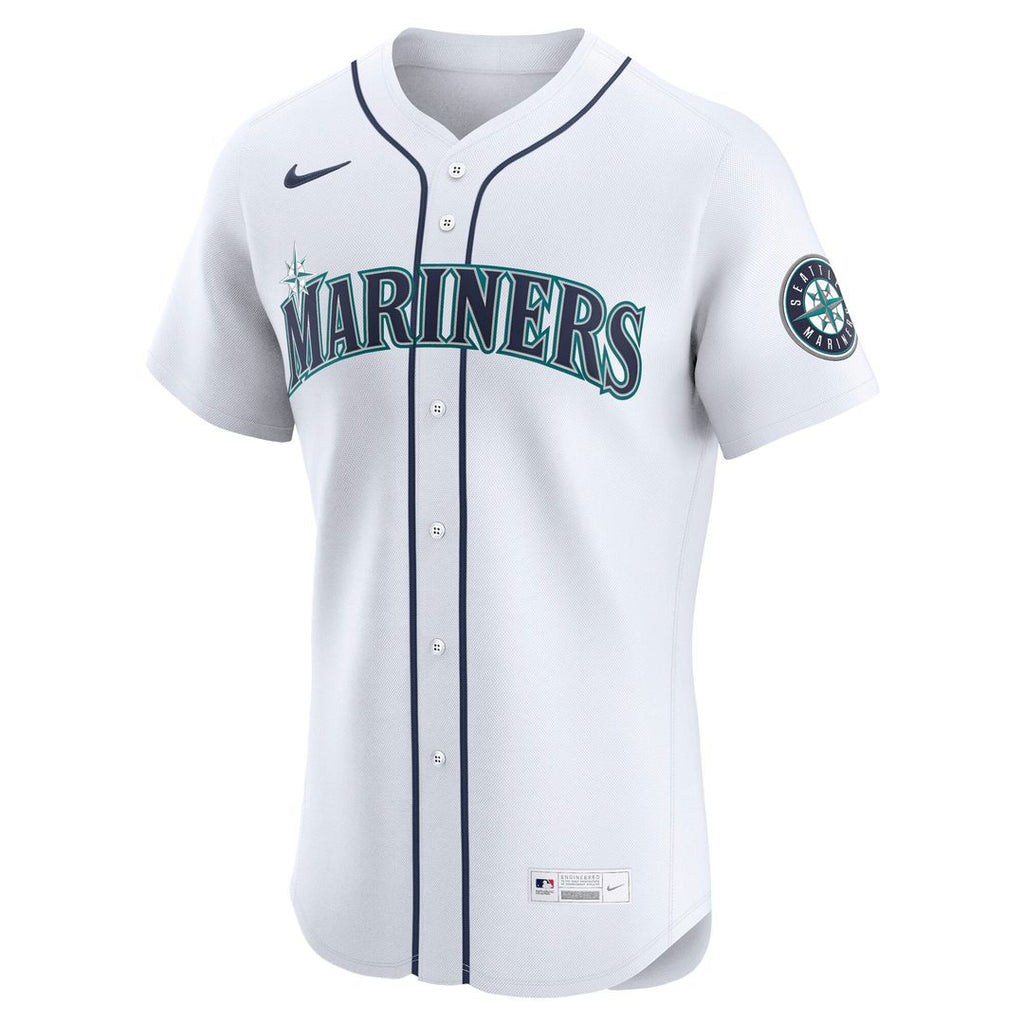 Men's Seattle Mariners Julio Rodríguez White Home Elite Jersey