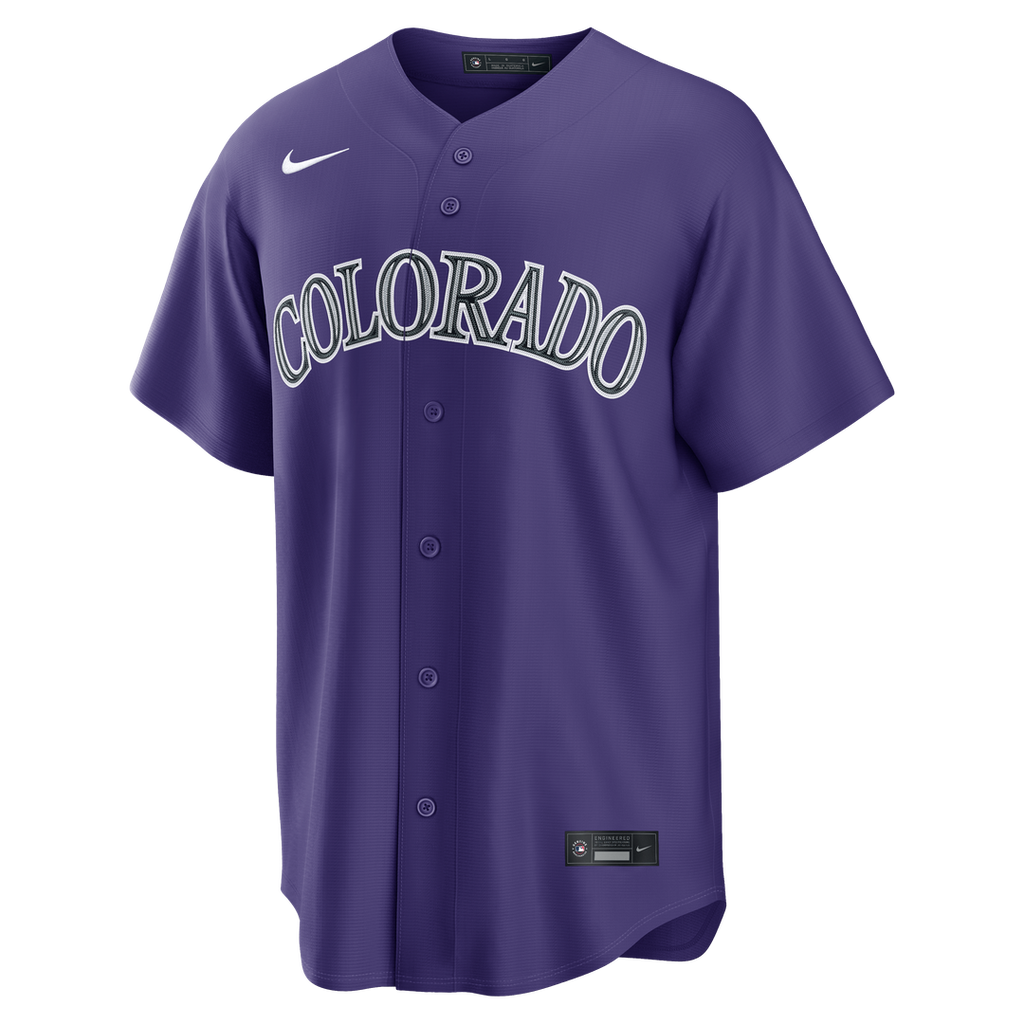 Men's Colorado Rockies Purple Alternate Replica Jersey