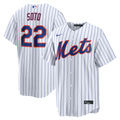 Men's New York Mets Juan Soto White Home Replica Jersey