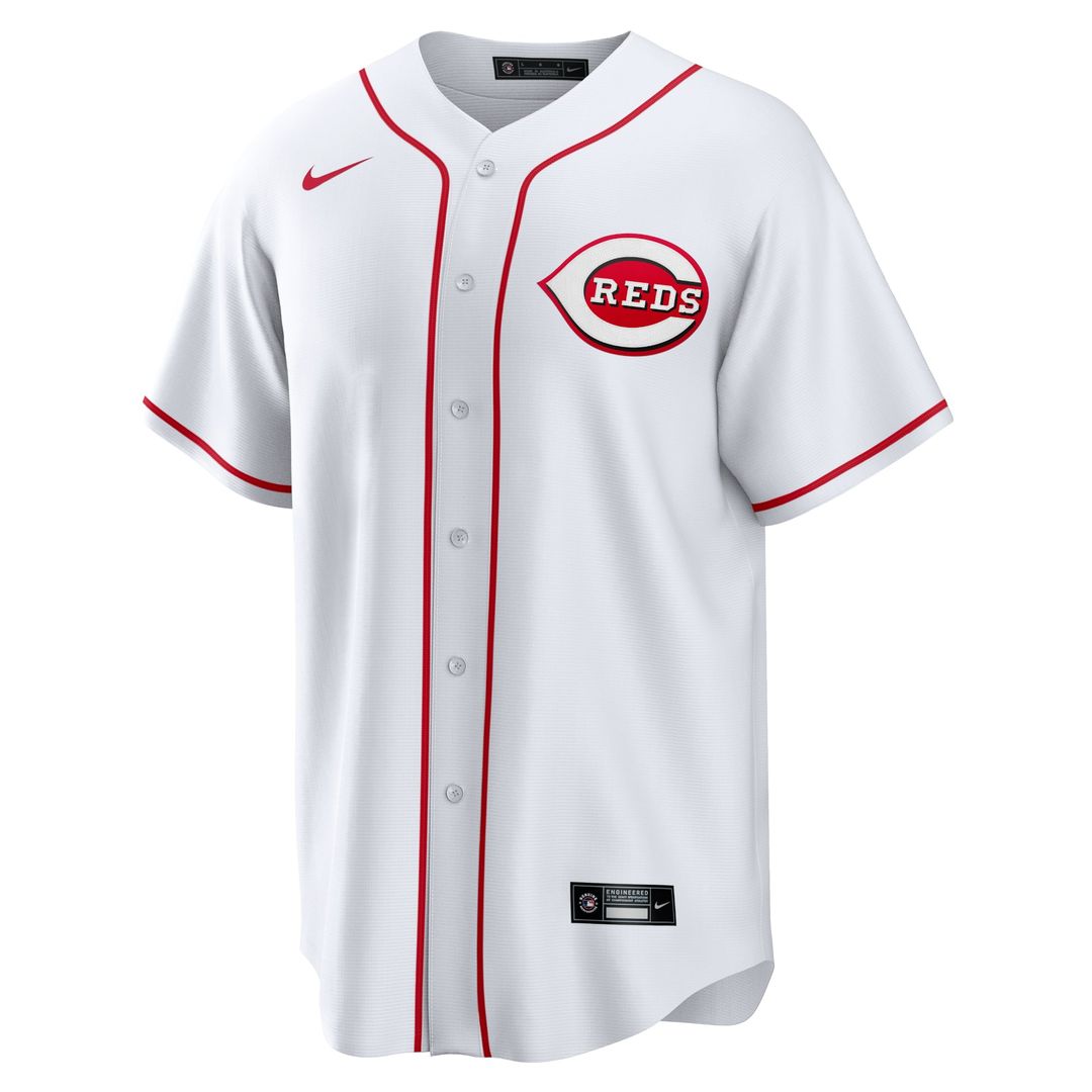 Men's Cincinnati Reds Christian Encarnacion-Strand White Home Replica Jersey