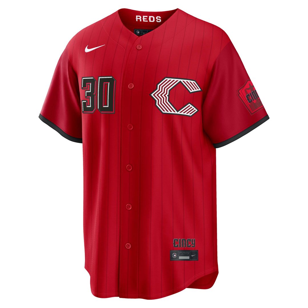 Men's Cincinnati Reds Ken Griffey Jr. Red 2026 City Connect Stadium Jersey