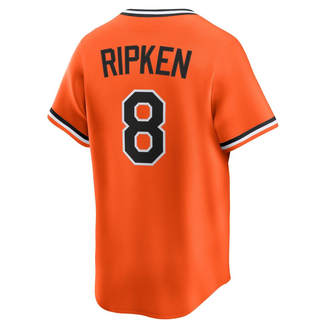 Men's Baltimore Orioles Cal Ripken Sr. Orange Throwback Jersey