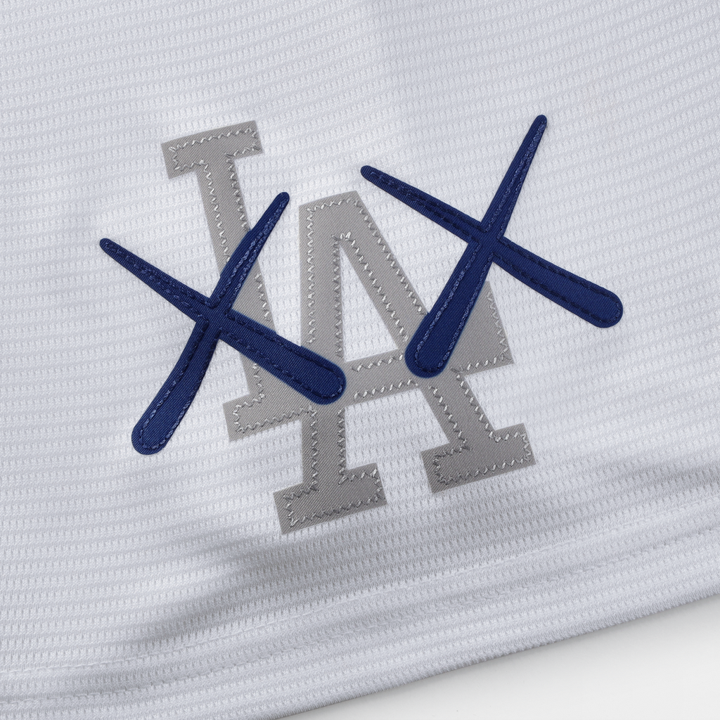 Men's Los Angeles Dodgers x KAWS White Stadium Jersey