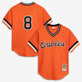 Men's Baltimore Orioles Cal Ripken Jr. it Orange Batting Practice Jersey