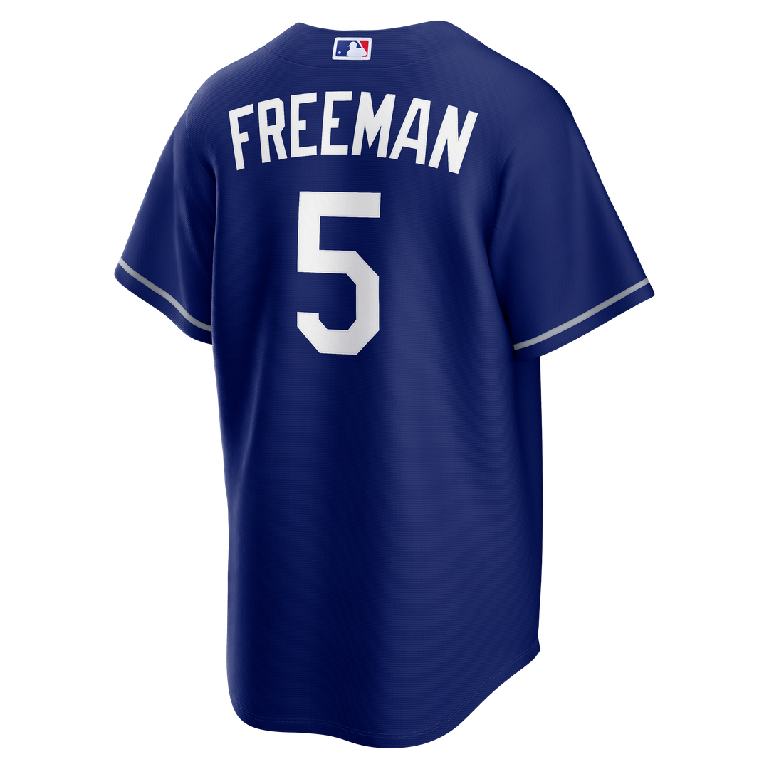 Men's Los Angeles Dodgers Freddie Freeman Royal Alternate Replica Jersey