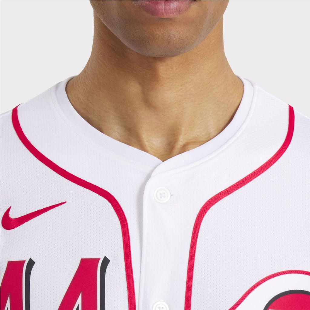Men's Cincinnati Reds Elly De La Cruz White Home Player Jersey