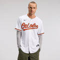 Men's Baltimore Orioles White Home Replica Team Jersey