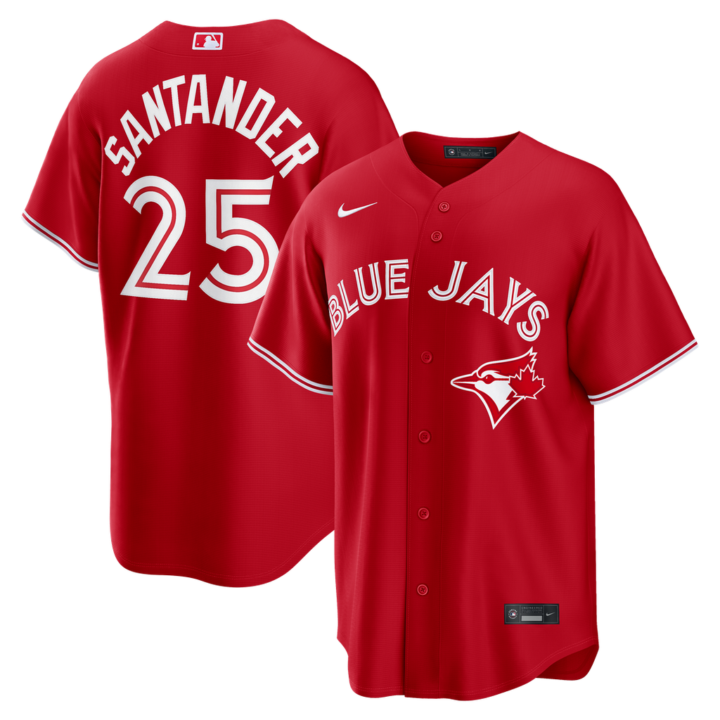 Men's Toronto Blue Jays Anthony Santander Royal Alternate Replica Jersey