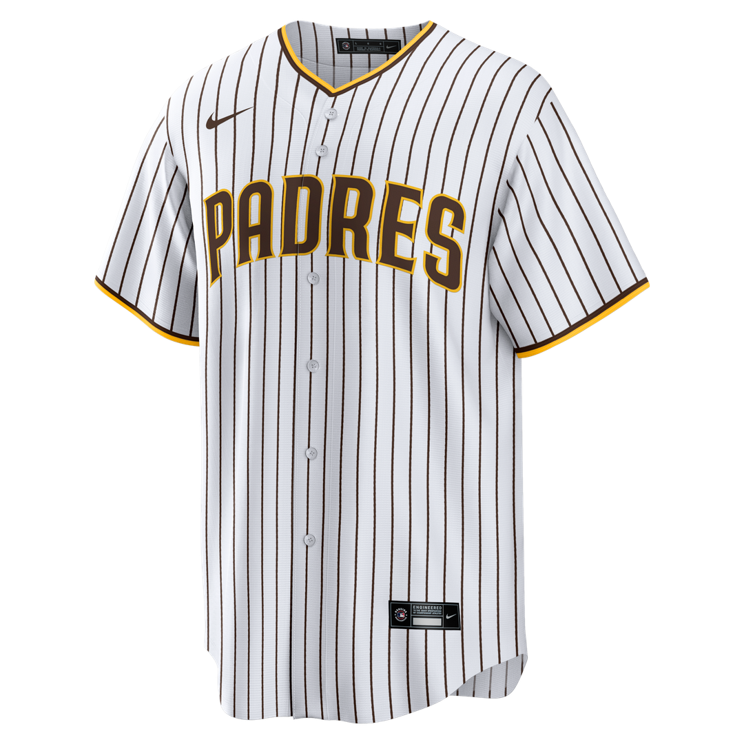 Men's San Diego Padres White Home Big & Tall Replica Jersey