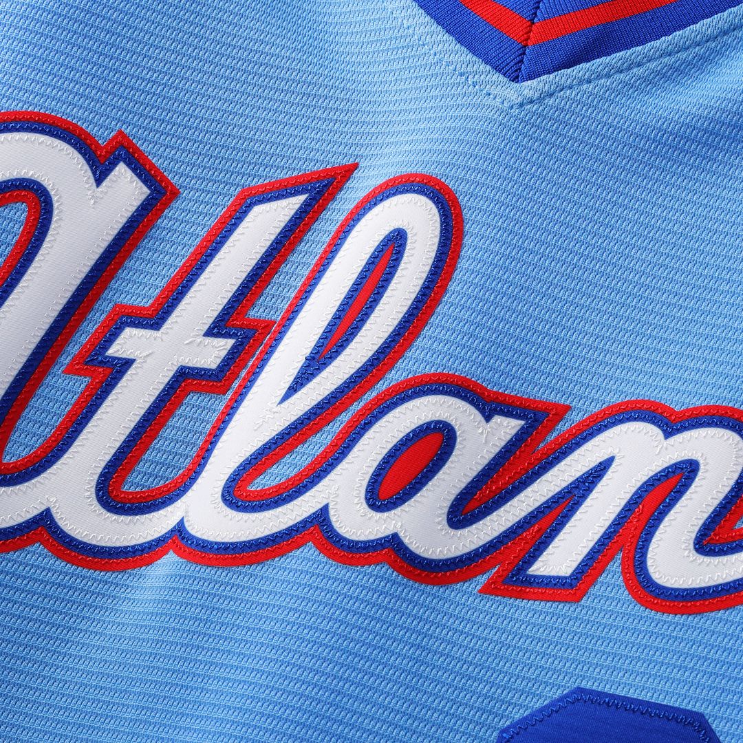 Men's Atlanta Braves Ronald Acuña Jr. Powder Blue 2026 City Connect Stadium Jersey