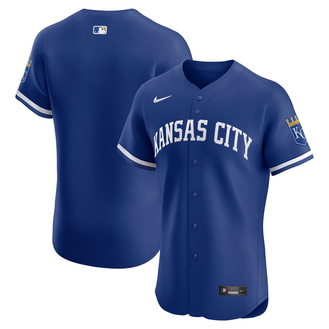 Men's Kansas City Royals Light Blue Alternate Elite Jersey