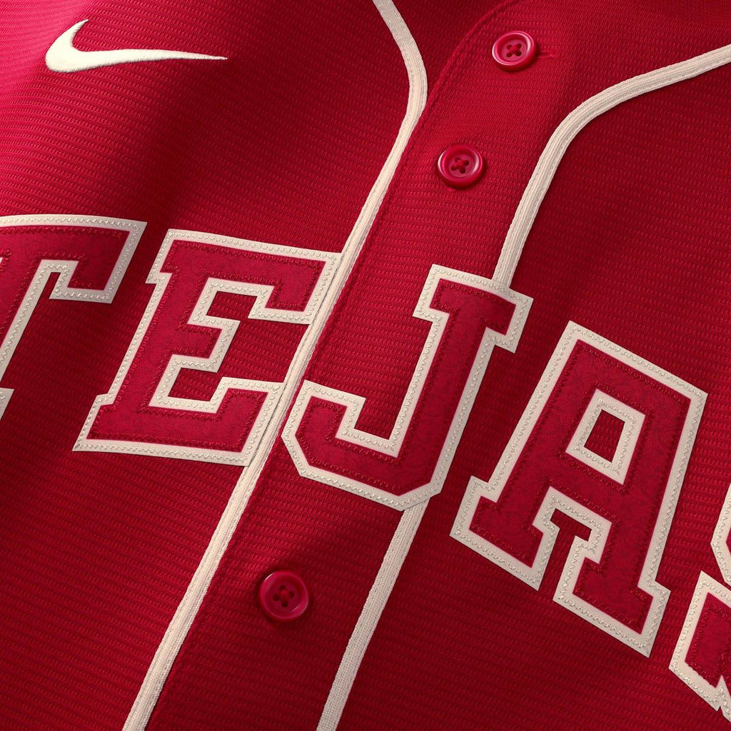 Men's Texas Rangers Corey Seager Red 2026 City Connect Stadium Jersey