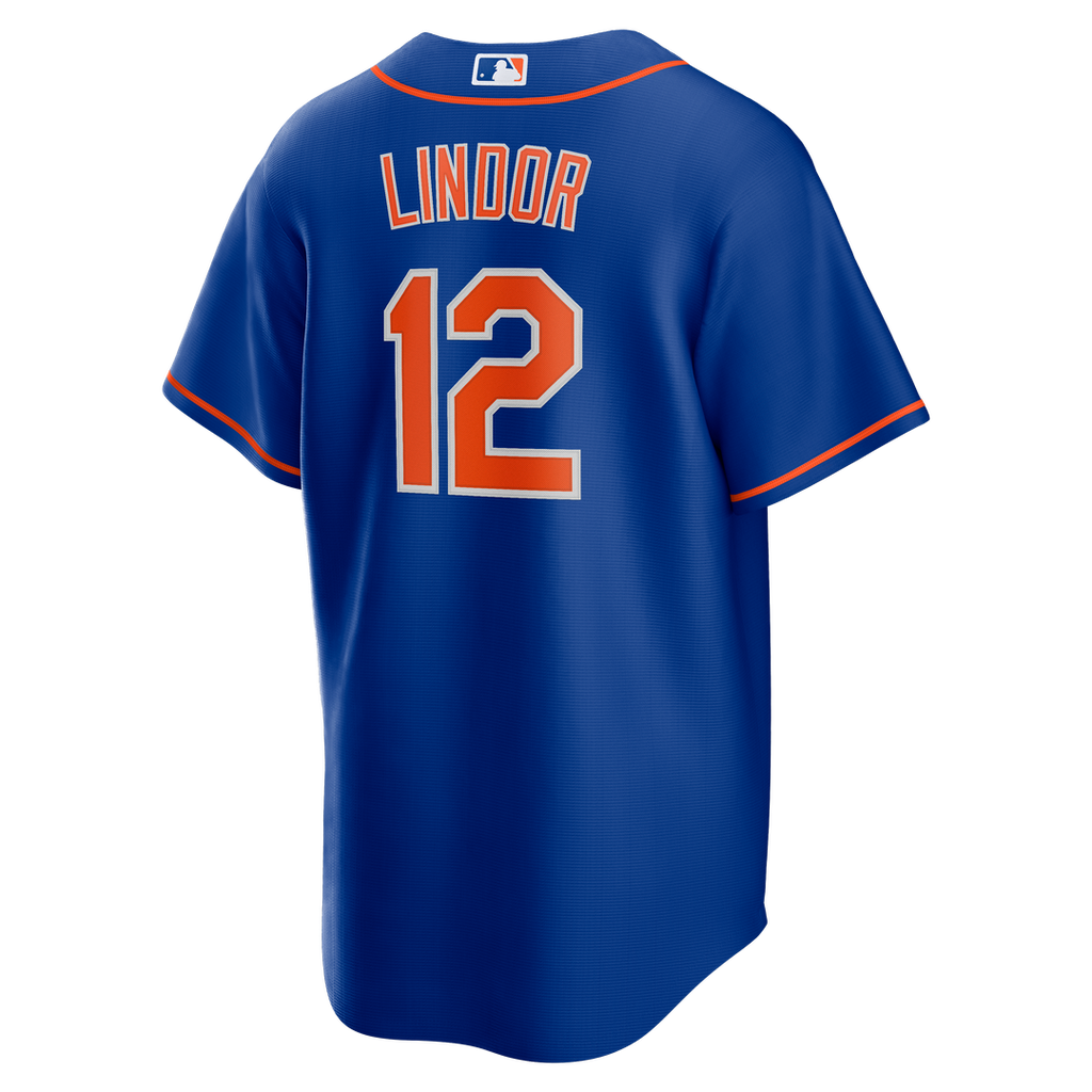 Men's New York Mets Francisco Lindor Royal Alternate Replica Player Jersey