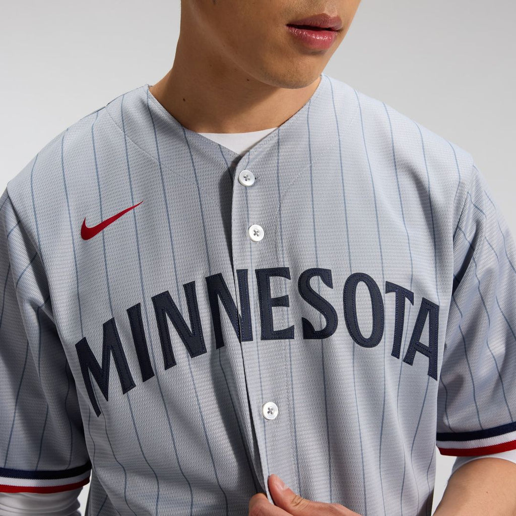 Men's Minnesota Twins White Home Replica Team Jersey
