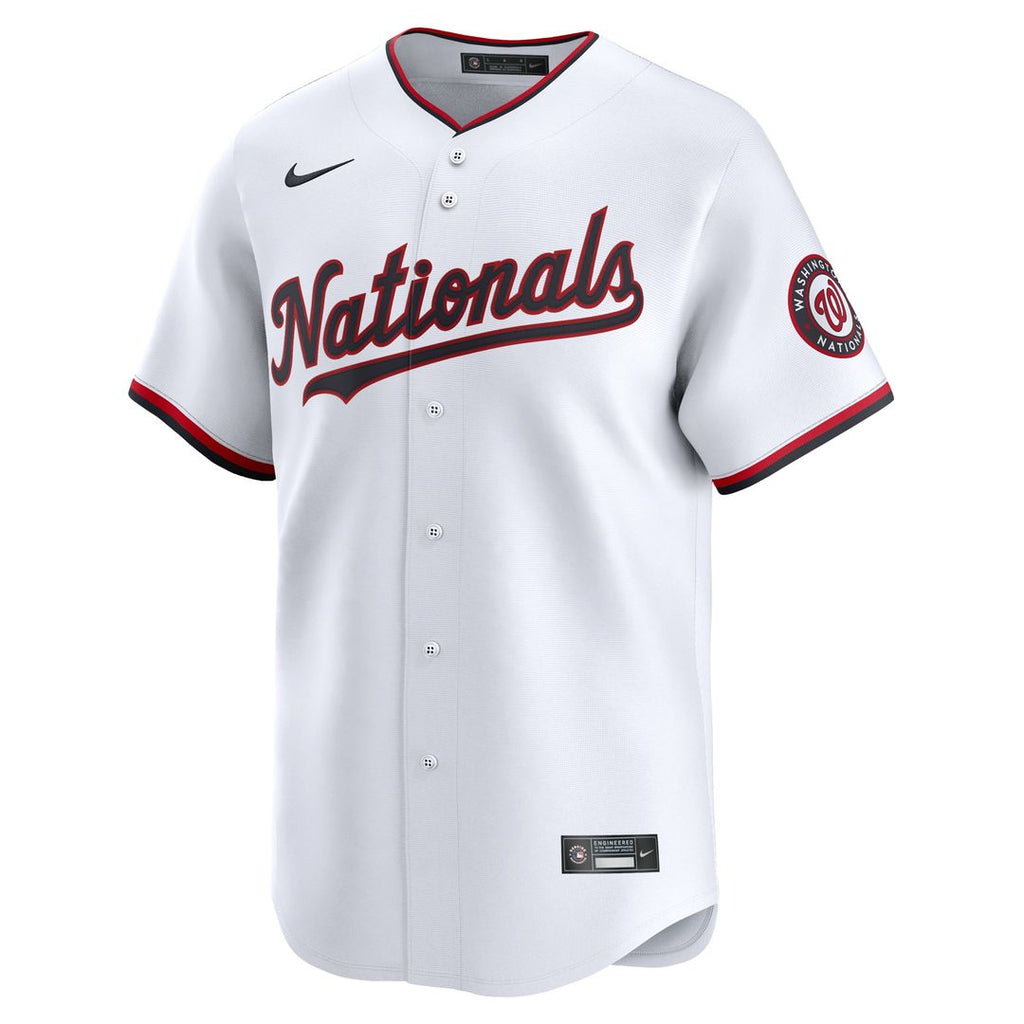 Men's Washington Nationals Dylan Crews White Home Player Jersey