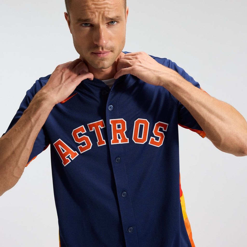 Men's Houston Astros Jose Altuve Navy Alternate Player Jersey
