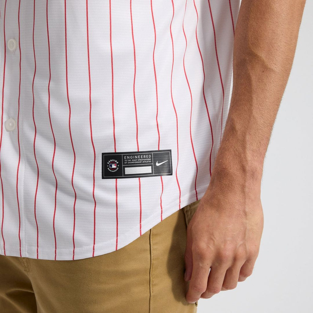 Men's Philadelphia Phillies White Home Replica Team Jersey