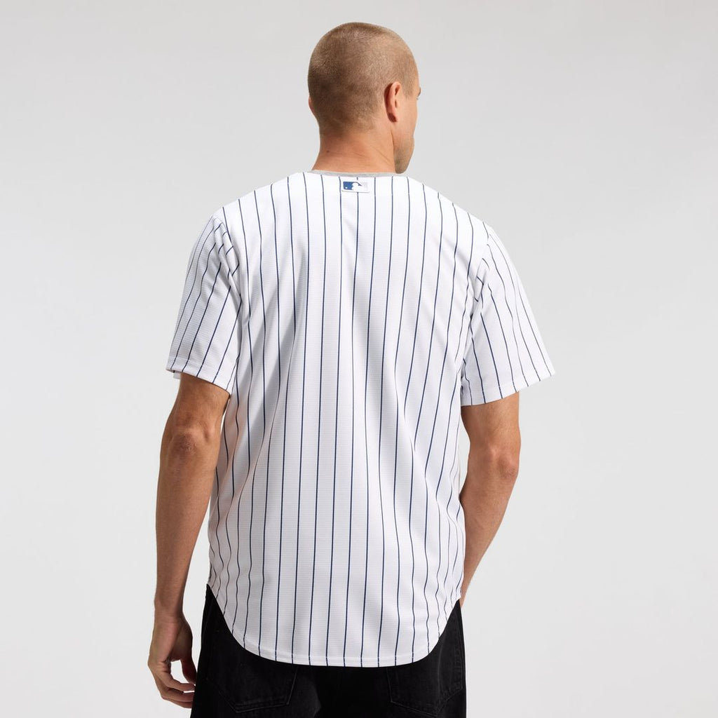 Men's New York Yankees White Home Replica Team Jersey