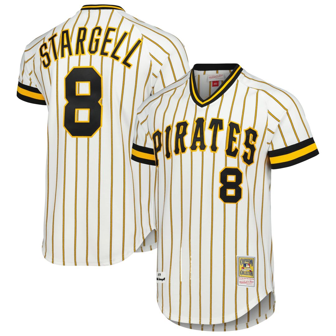 Men's Pittsburgh Pirates Willie Stargell White 1979 Jersey